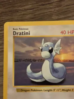 Pokemon TCG Dratini 26/102 Base Set Shadowless 40 HP Uncommon Wizards 1999 - Image 2