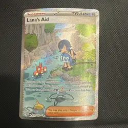 Lana's Aid 219/167 Special Illustration Rare Twilight Masquerade SV06 Pokemon - Image 1