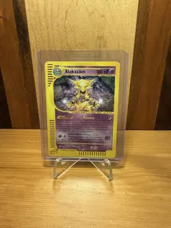 Alakazam - Expedition Base Set 001/165 Holo Rare 100 HP Psychic Pokemon - Image 4