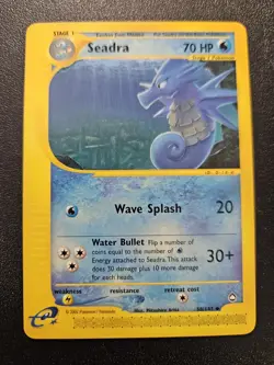 Pokemon Aquapolis Seadra 58/147 NEAR MINT - Image 1