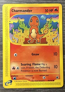 Pokemon TCG Charmander 98/165 Expedition Base Set - Image 1