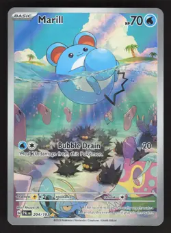 Marill 204/193 Pokemon TCG SV02: Paldea Evolved NM - Image 1