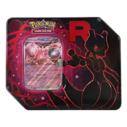 Pokemon TCG Team Rocket (Destined Rivals) Tin New Mewtwo - Image 1