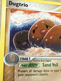 Pokemon Dugtrio TCG Card 5/100 Crystal Guardians Series - Image 4