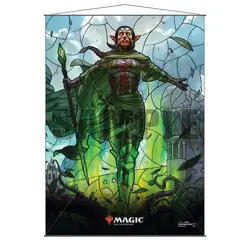 Stained Glass Planeswalkers Wall Scroll Nissa for Magic Ultra Pro # 18172 - Image 1