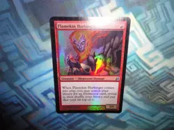 MTG Magic Foil Flamekin Harbinger EX/LP+ Lorwyn - Image 4