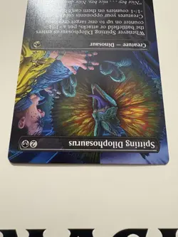 Spitting Dilophosaurus (Borderless) Universes Beyond: Jurassic Park World... - Image 4