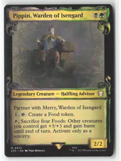 Pippin, Warden of Isengard (Showcase Scrolls) R Commander: The Lord of the Rings - Image 1