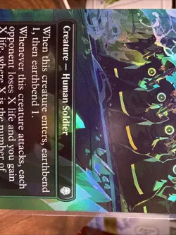 Dai Li Agents (Borderless) Avatar: The Last Airbender Foil - Image 3