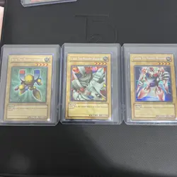 Yu-Gi-Oh TCG Alpha Beta and Gamma The Magnet Warrior Unlimited DOR-001 002 003 - Image 1