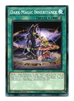 Dark Magic Inheritance - LEDD-ENA18 1st Edition - YuGiOh-LP - Image 1