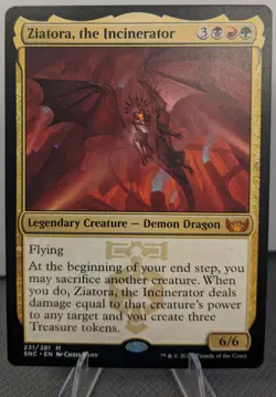 MTG Ziatora, the Incinerator Streets of New Capenna 231/281 Regular Mythic - Image 1