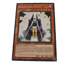 YUGIOH Ultra Rare Summoner Monk LCYW-EN166 1st Edition NM - Image 1