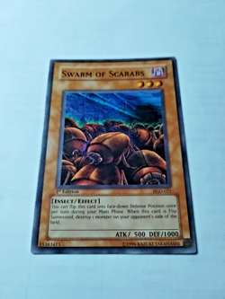 Yu-Gi-Oh Swarm of Scarabs Pharaonic Guardian PGD-021 1st Ed. Com.- Uncirculated - Image 2