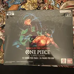 One Piece TCG Wings of the Captain OP06 Booster Box SEALED English + case - Image 1