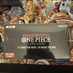 One Piece TCG Wings of the Captain OP06 Booster Box SEALED English + case - Image 2