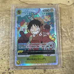 Monkey.D.Luffy OP07-109 - One Piece TCG - SR Super Rare NM English Foil - Image 1