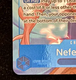 Nefeltari Vivi EB04-025 SR ALT ART The Azure Erase Seven One Piece CCG ENGLISH - Image 4