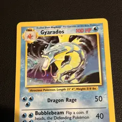 Pokemon Gyarados Holo Card 6/102 Base Set Unlimited LP - Image 2