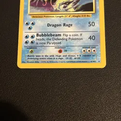 Pokemon Gyarados Holo Card 6/102 Base Set Unlimited LP - Image 3