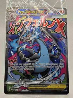 Mega Charizard X EX Promo #23 + Oricorio Promo – Sealed Pokemon TCG 2-Card Promo - Image 1