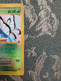 Butterfree 5/165 Expedition 2002 REVERSE Rare Holo e-Series Pokemon Card TCG - Image 5