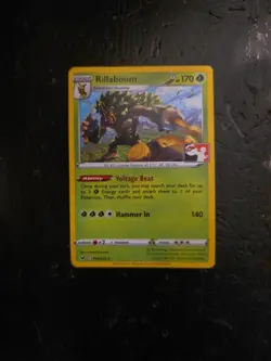 Rillaboom Pokemon Prize Pack Series 1 Promo Pokemon Card NM/LP Play Stamp - Image 1