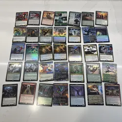 MTG Marvel Spider-Man Lot (35 Cards) – Foils, Venom, Miles, Goblin, Carnage - Image 1