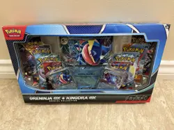Pokemon Trading Card Game Greninja and Kingdra EX special Collection IN HAND NEW - Image 1
