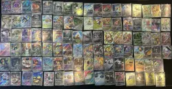 Pokemon Card Game Japanese Lot Set 100 CARD Art Rare Ar Chr Different Types BULK - Image 1