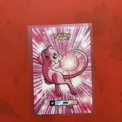 Mew 2025 Attack 2 Database Set Peru Pokemon Card Cracked Ice Holo - Image 1