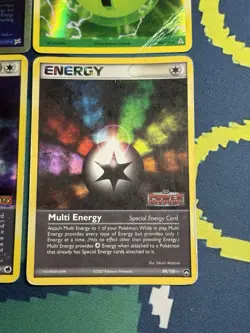 Vintage Ex Era Stamped Energy Full Art Reverse Holo Foil 4 Pokemon Card Lot HP - Image 4
