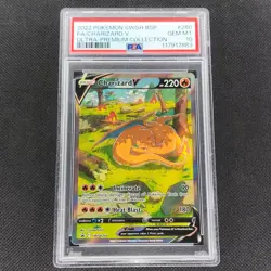 Charizard V - SWSH260 - Ultra Premium Collection - Pokemon Card - PSA 10 - Image 1