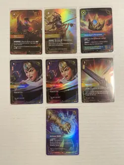 Riftbound: Spiritforged TCG English Version Mixed Epic Foil (Lot Of 7) Cards 🔥 - Image 1