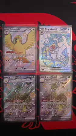 shiny full art pokemon card Lot - Image 1