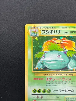 [LP] Venusaur Pokemon Card Japanese No.003 Base Basic Set Vintage Holo 6M2 - Image 4