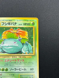 [LP] Venusaur Pokemon Card Japanese No.003 Base Basic Set Vintage Holo 6M2 - Image 5