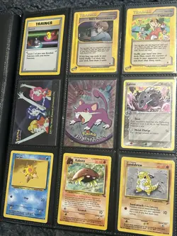 Pokemon TCG Vintage Lot Of 9 Cards From Various Sets All NM / LP /MPCondition - Image 1