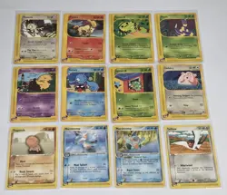 VINTAGE POKEMON ESERIES 12 CARD LOT - Image 1