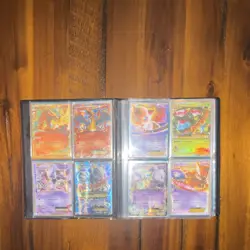 Pokemon Card Collection Binder Lot, Pikachu, Charizard, Rayquaza Ex, Vintage - Image 3
