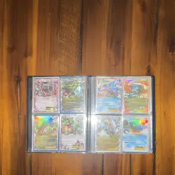 Pokemon Card Collection Binder Lot, Pikachu, Charizard, Rayquaza Ex, Vintage - Image 4