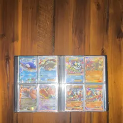 Pokemon Card Collection Binder Lot, Pikachu, Charizard, Rayquaza Ex, Vintage - Image 5