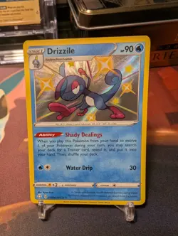 Drizzile SV026/SV122 Pokemon Shiny Holo Rare Shining Fates: Shiny Vault Card NM - Image 1
