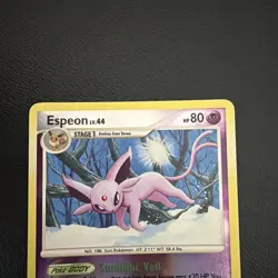 Espeon 18/100 Pokemon Diamond and Pearl Majestic Dawn Rare Card Holo - Image 3