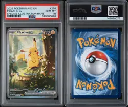 PSA 10 PIKACHU EX 276/217 ASCENDED HEROES SPECIAL ILLUSTRATION RARE POKEMON CARD - Image 3