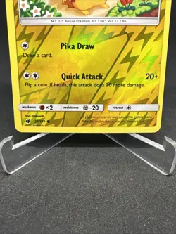 Pokemon TCG Pikachu Reverse Holo Sun & Moon Crimson Invasion 30/111 NM Card - Image 4