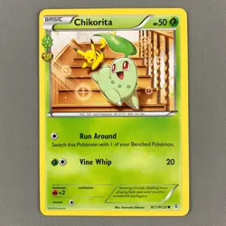 Chikorita RC1/RC32 Generations Radiant Collection Common Pokemon Card 2016 MP-HP - Image 1