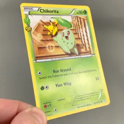 Chikorita RC1/RC32 Generations Radiant Collection Common Pokemon Card 2016 MP-HP - Image 4