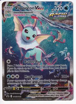 Vaporeon VMAX - Holo Promo SWSH: Sword & Shield Promo Cards SWSH182 NM - Image 1
