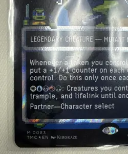 Leonardo, the Balance (0083) (Borderless) (Surge Foil) - Image 5